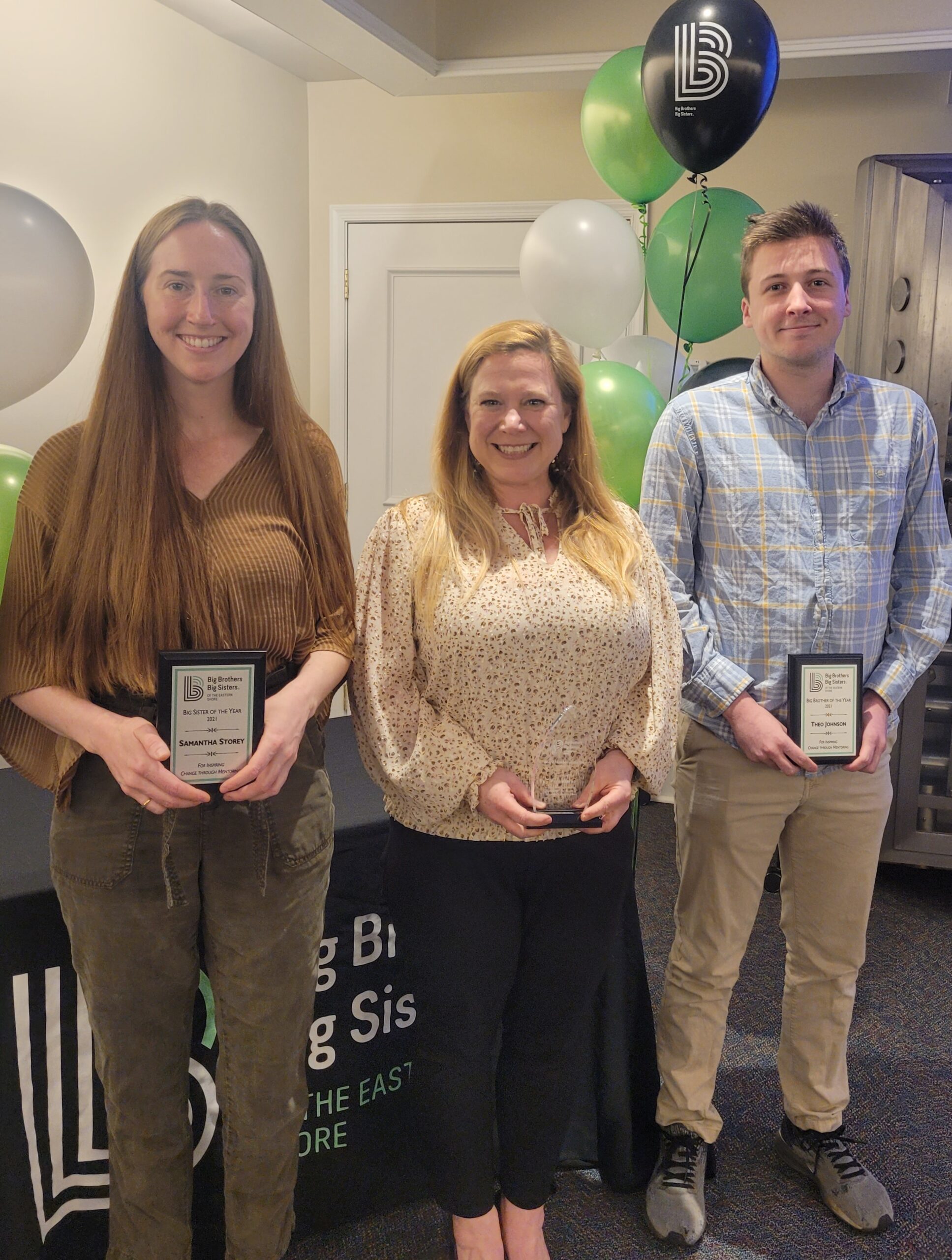 Award Winners: Sam Storey,Tara Blaine and Theo Johnson